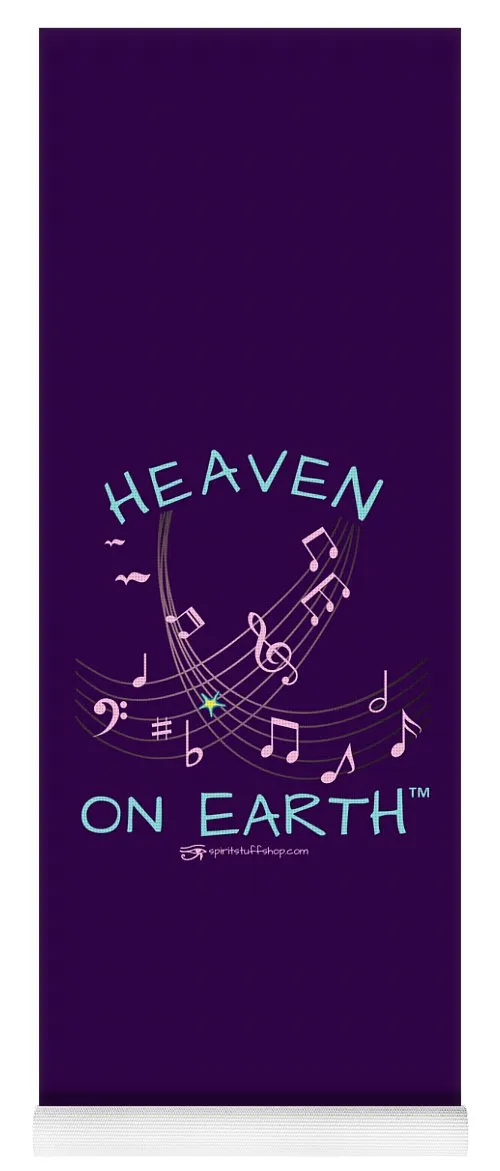 Music Heaven On Earth - Yoga Mat