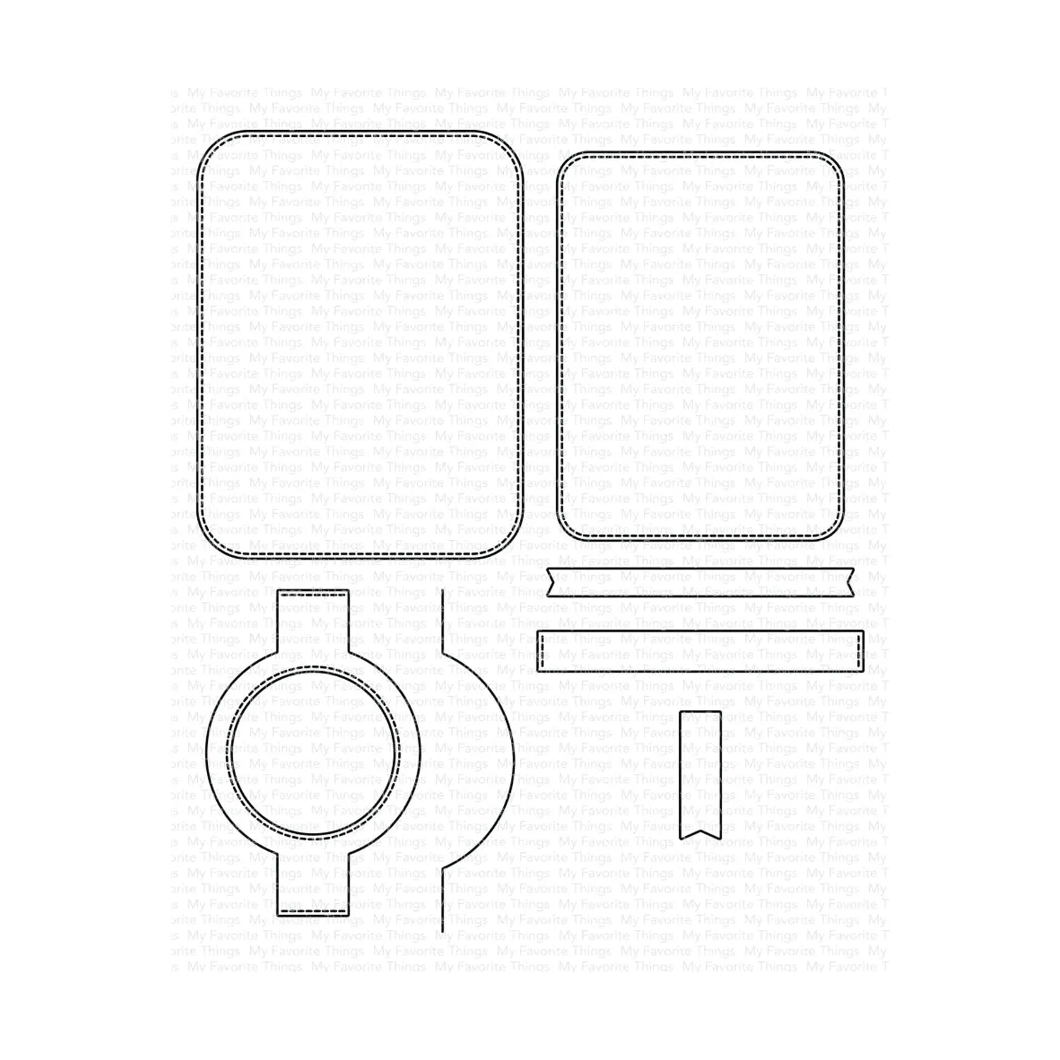 My Favorite Things Die-Namics Dies - Blueprints 31
