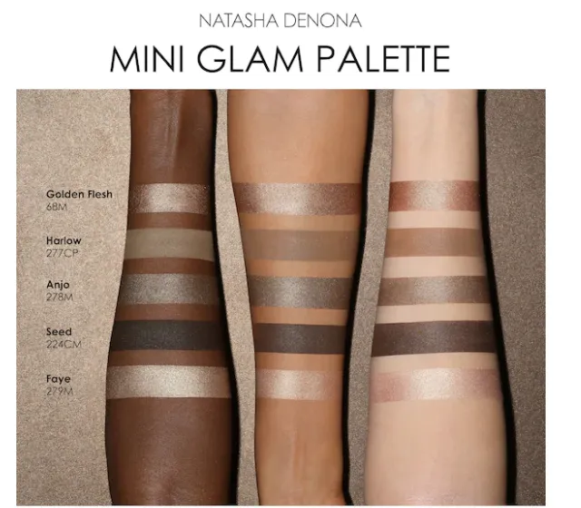 Natasha Denona Mini Glam Eyeshadow Palette