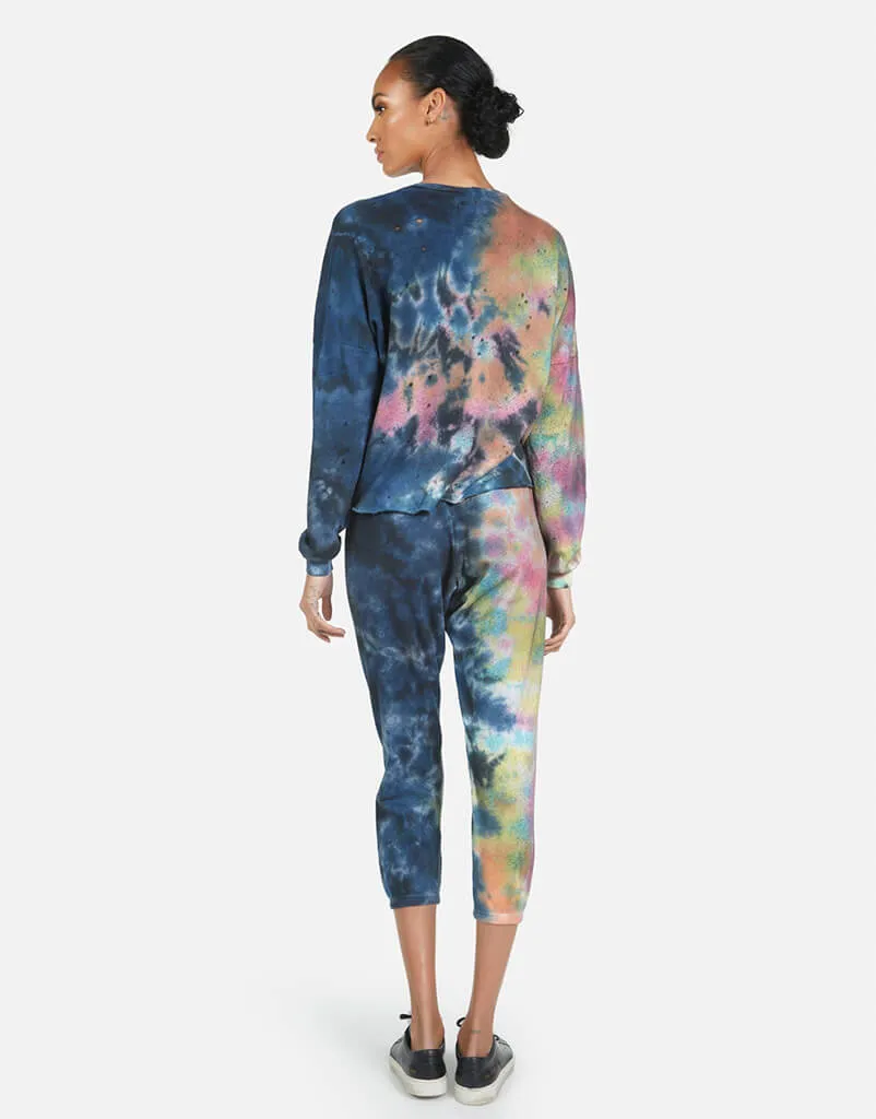 Nate Midnight Candy Crop Sweatpant