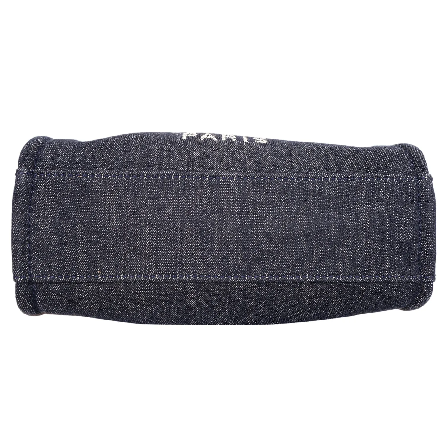 North South Canvas Leather Deauville Tote