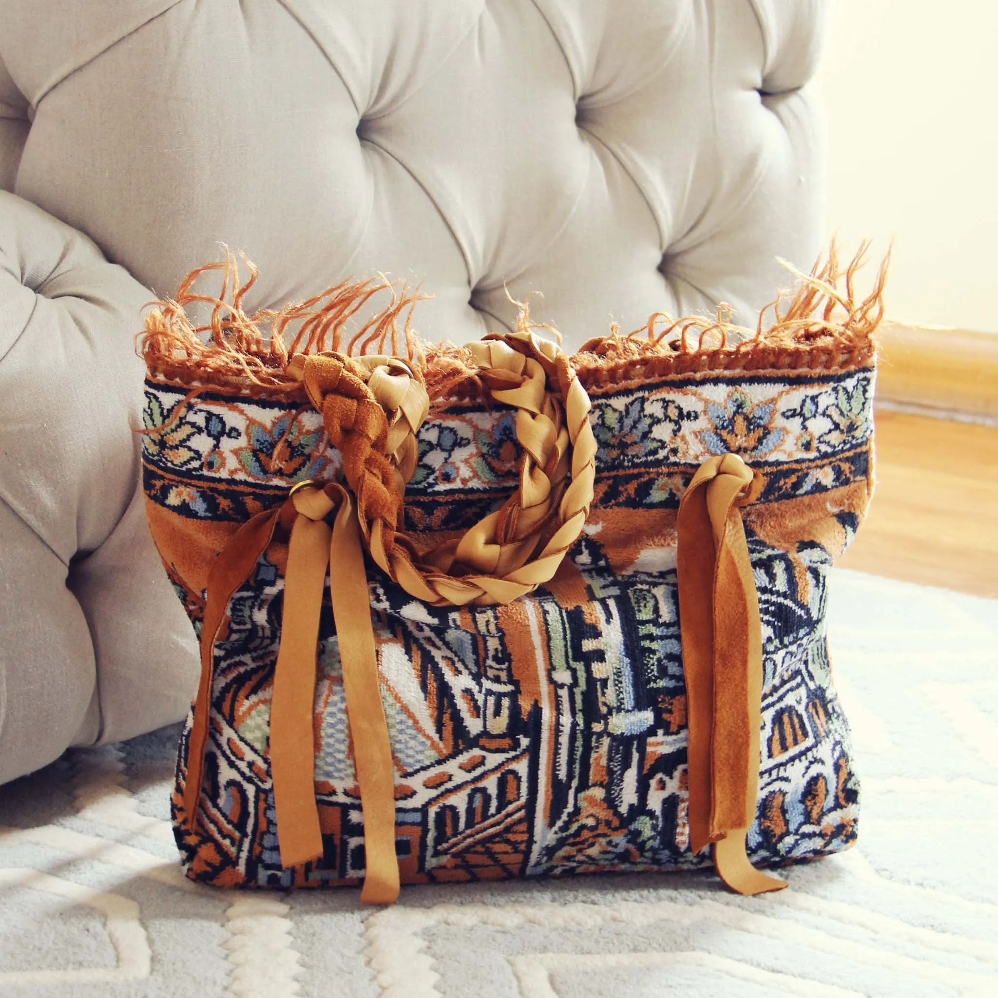 Palm Gypsy Vintage Tote