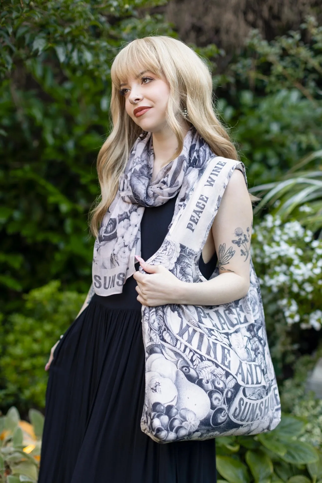 Peace ,Wine & Sunshine Tote