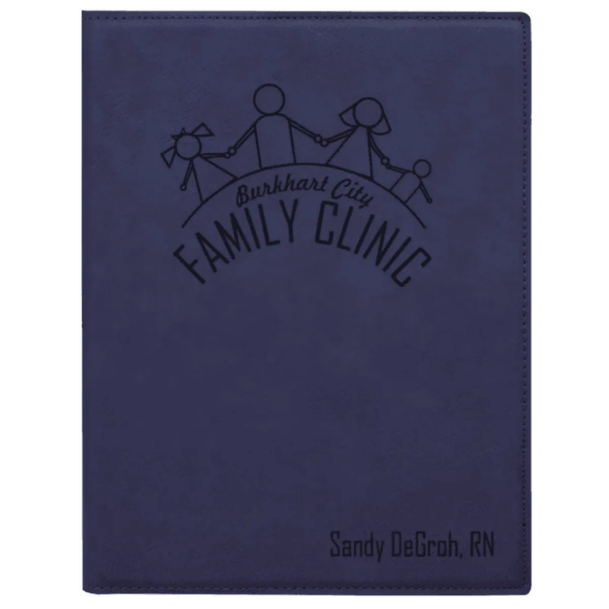 Personalized Professional Portfolios – Zippered & Classic Styles with Notepad