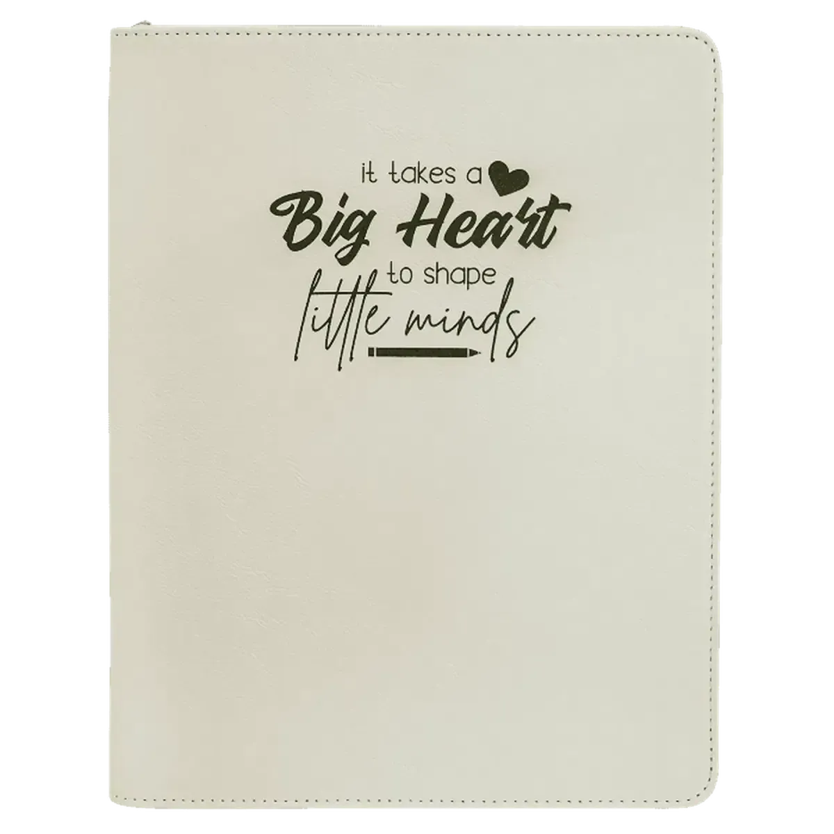 Personalized Professional Portfolios – Zippered & Classic Styles with Notepad