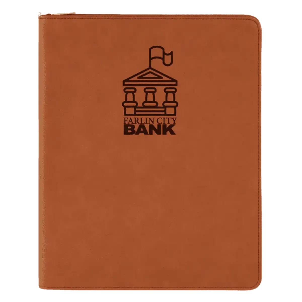 Personalized Professional Portfolios – Zippered & Classic Styles with Notepad
