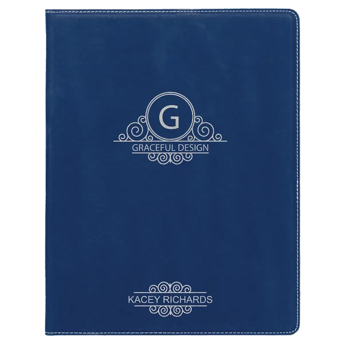 Personalized Professional Portfolios – Zippered & Classic Styles with Notepad