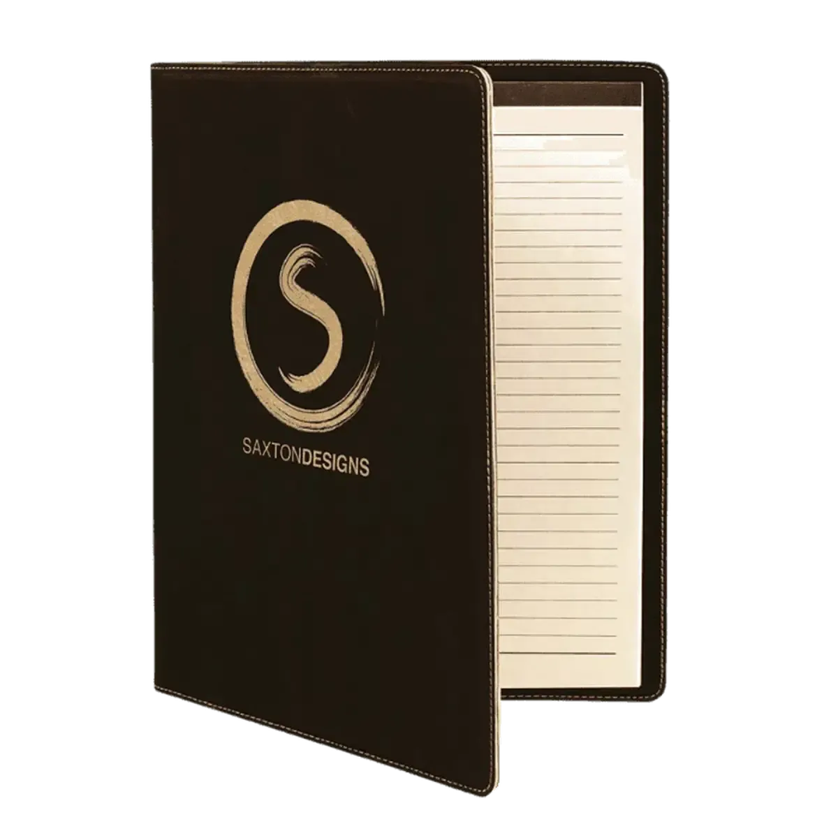 Personalized Professional Portfolios – Zippered & Classic Styles with Notepad