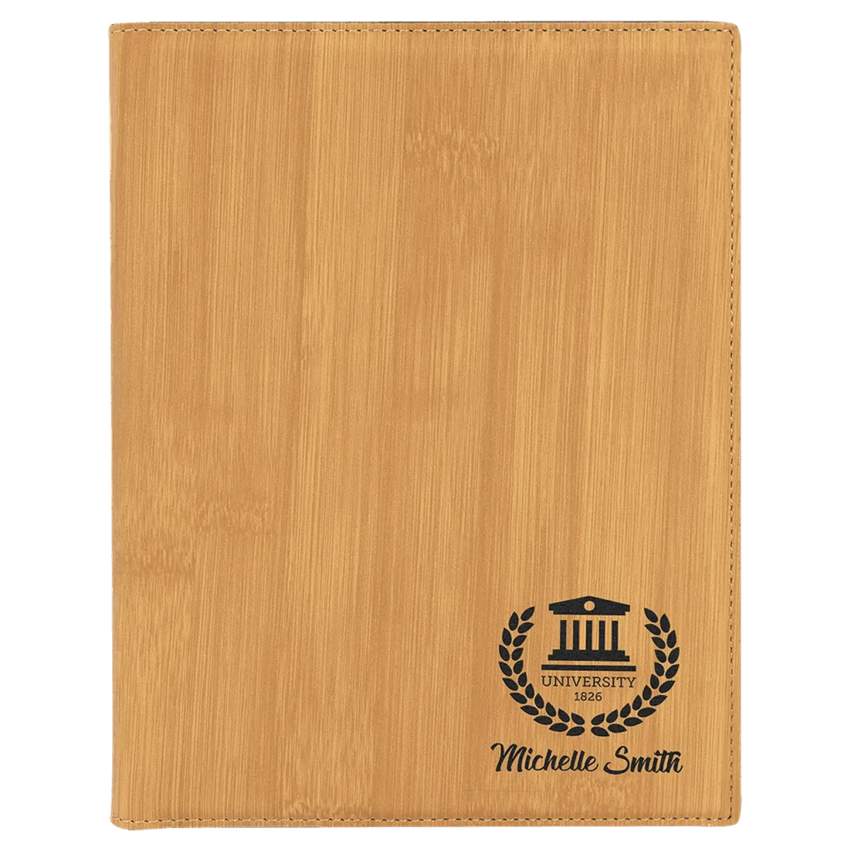 Personalized Professional Portfolios – Zippered & Classic Styles with Notepad