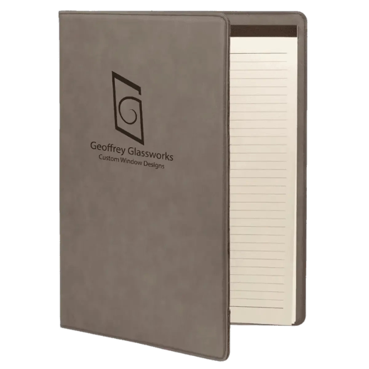 Personalized Professional Portfolios – Zippered & Classic Styles with Notepad