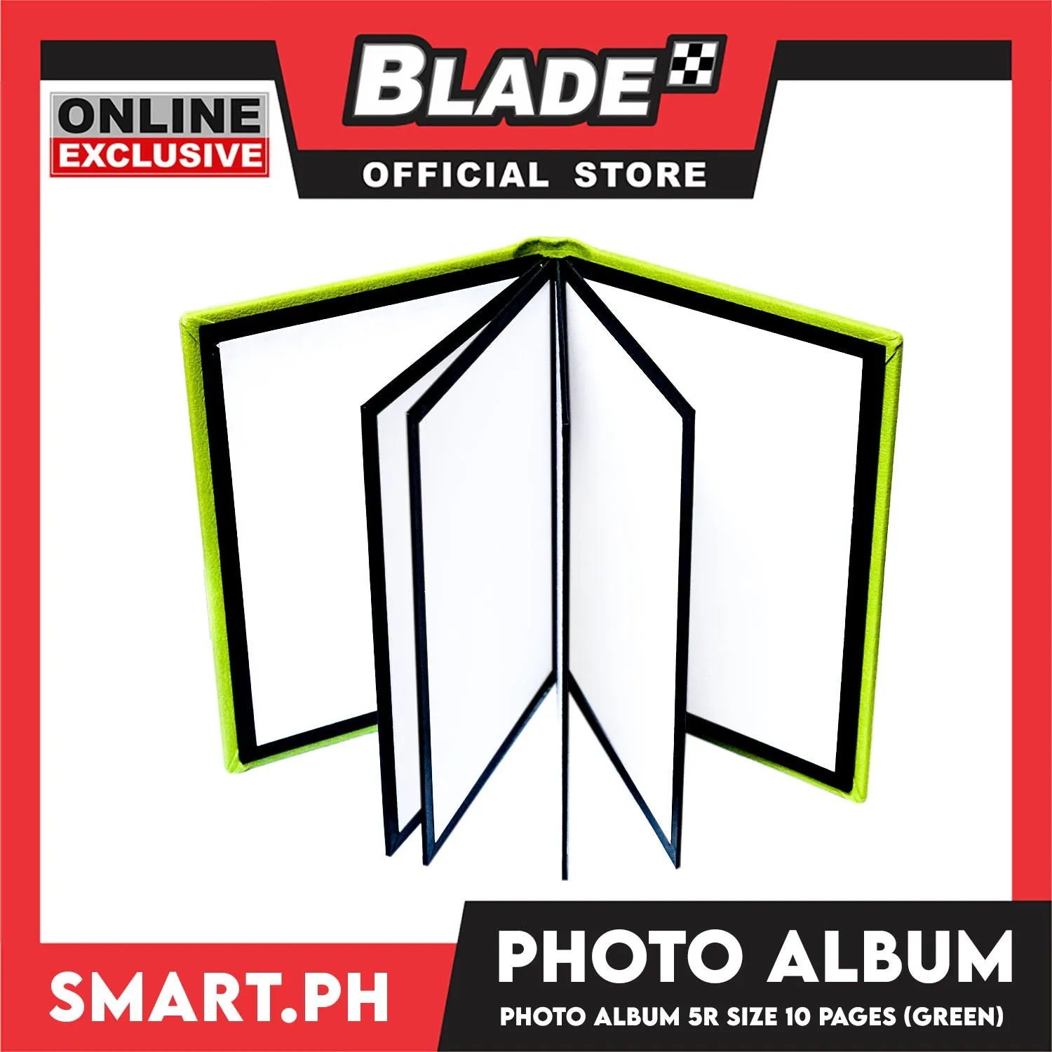 Photo Album With 10 Pages For 5R Size (Green) Perfect To Preserve Your Special Memories, Picture Storage Scrapbook Album