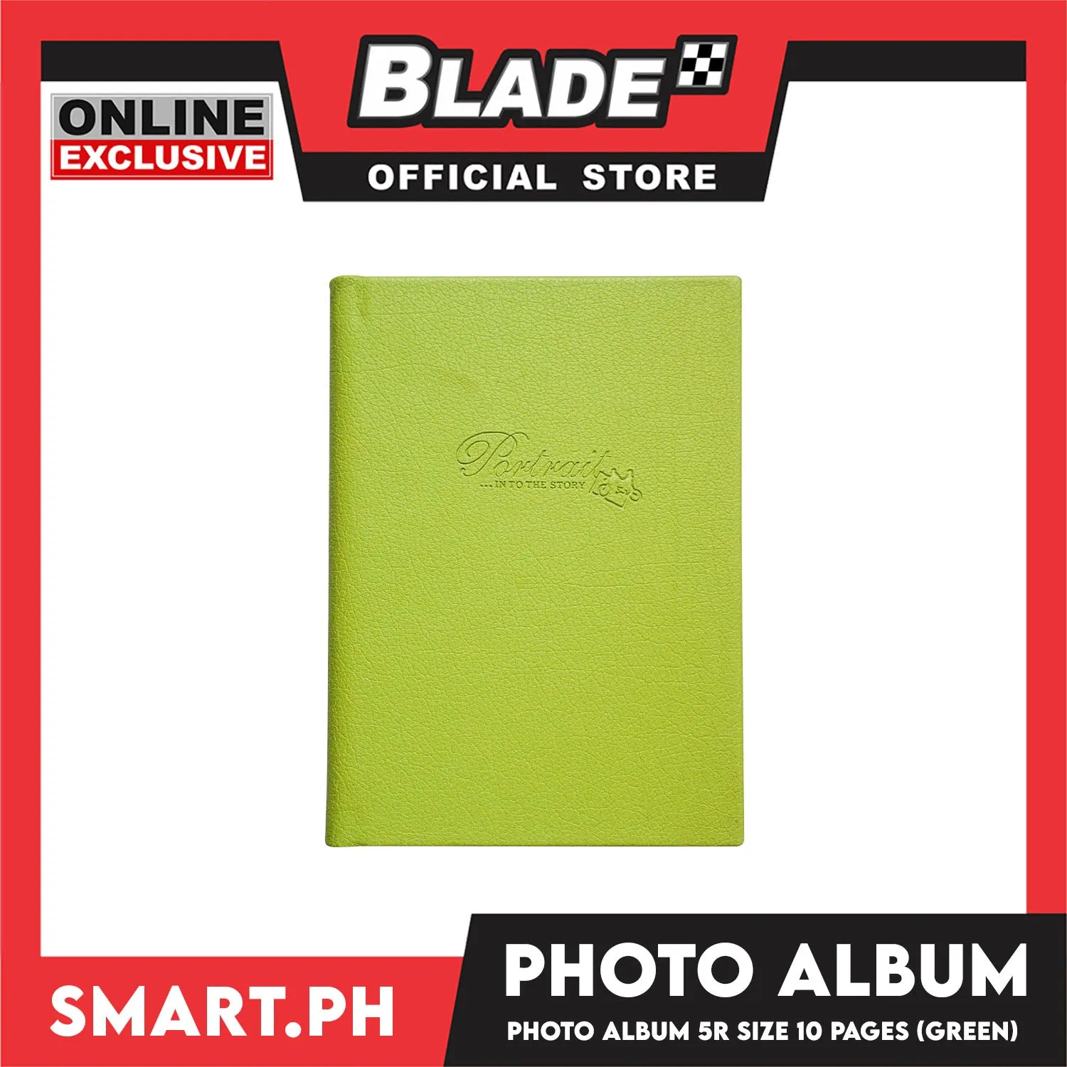 Photo Album With 10 Pages For 5R Size (Green) Perfect To Preserve Your Special Memories, Picture Storage Scrapbook Album