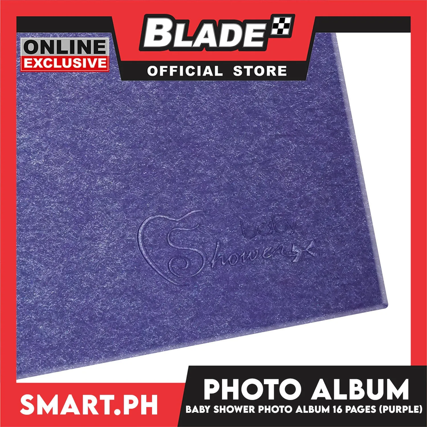 Photo Album With 16 Pages For 8R Size (Purple) Perfect To Preserve Your Special Memories, Picture Storage Scrapbook Album