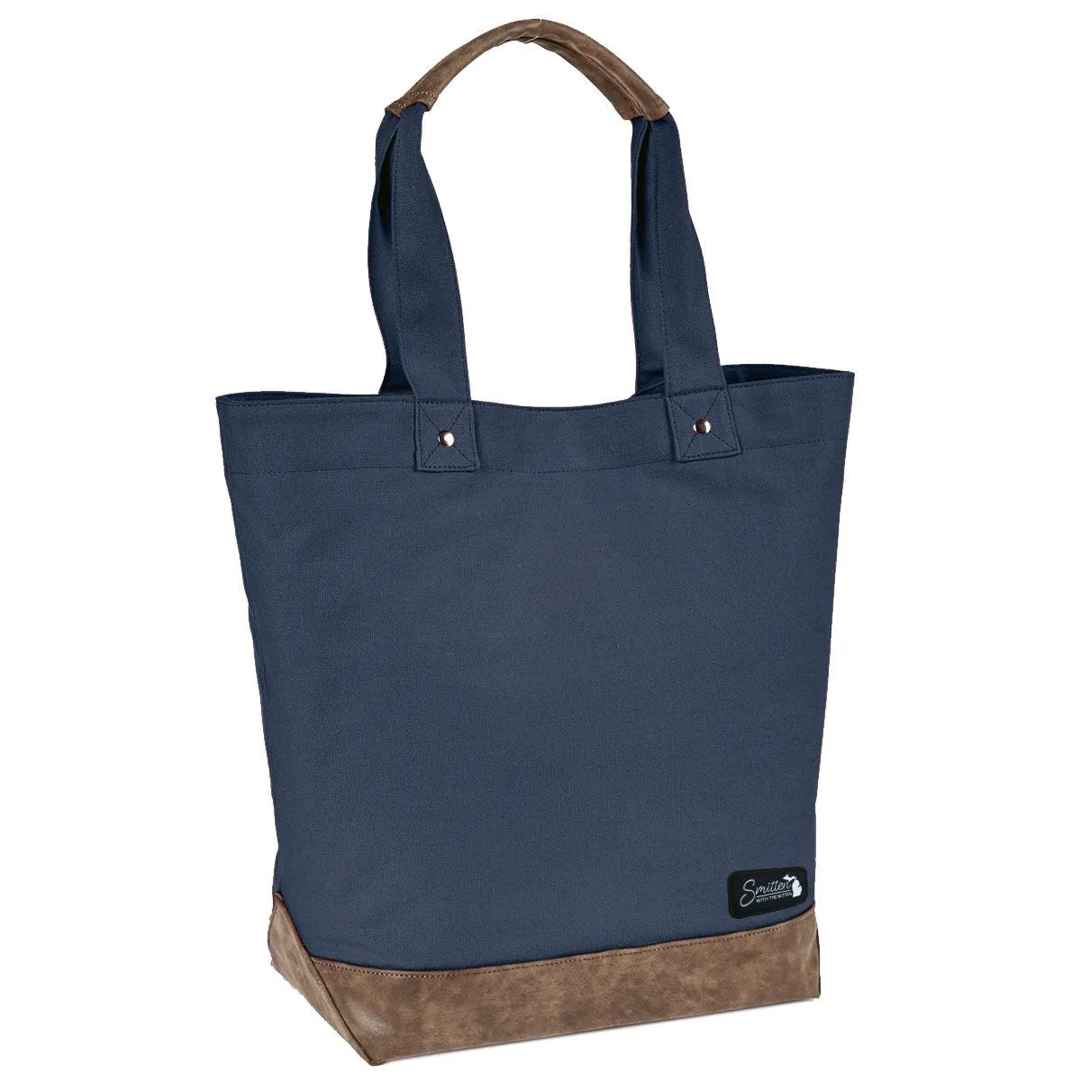 "Smitten With The Mitten Patch" Canvas Tote Bag