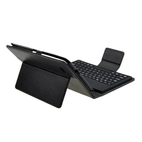 RioRand Wireless Bluetooth Keyboard   Leather Case Stand for 7"" Samsung Galaxy Tab P3100, P3110, P6200, P6210