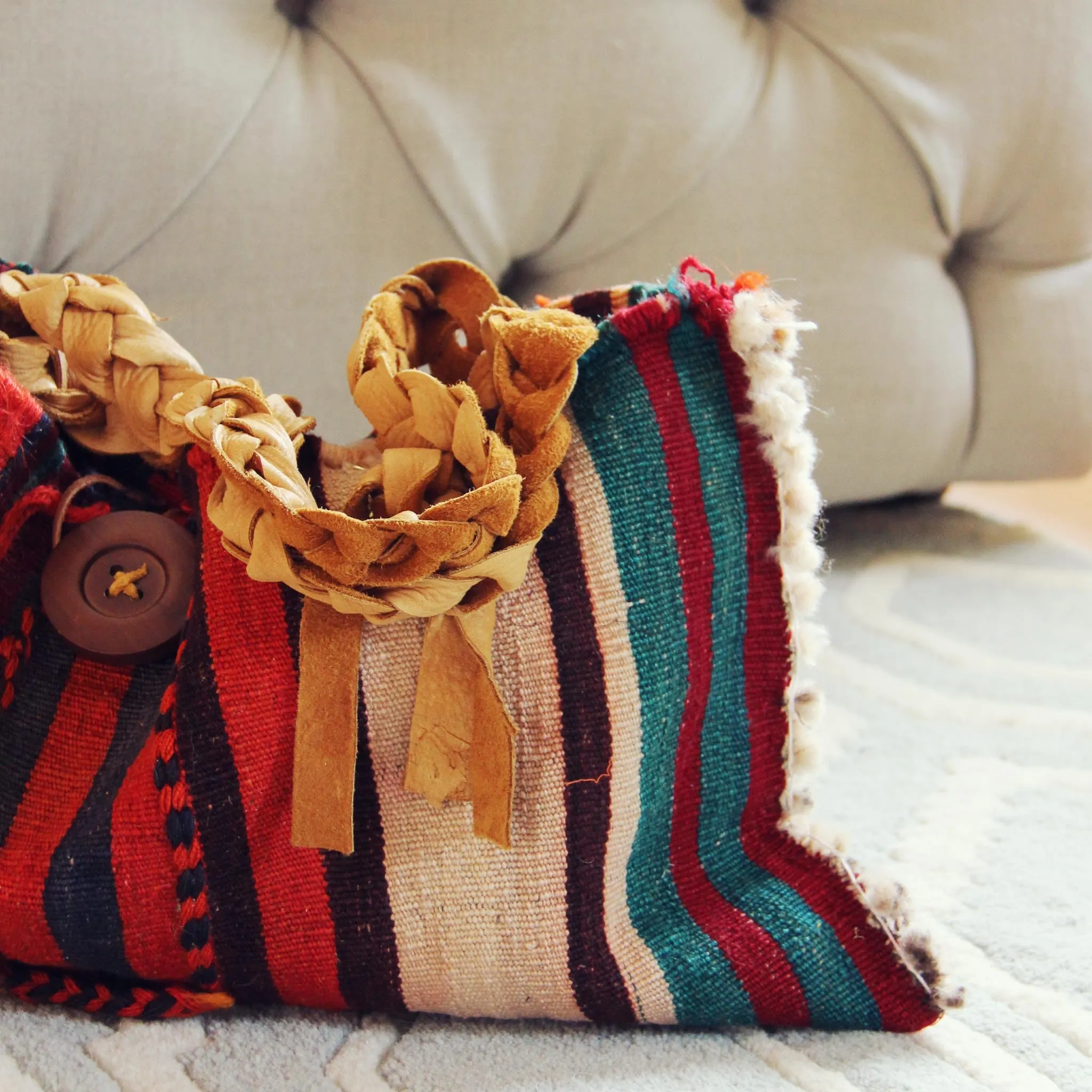 Sand Drifter Vintage Tote