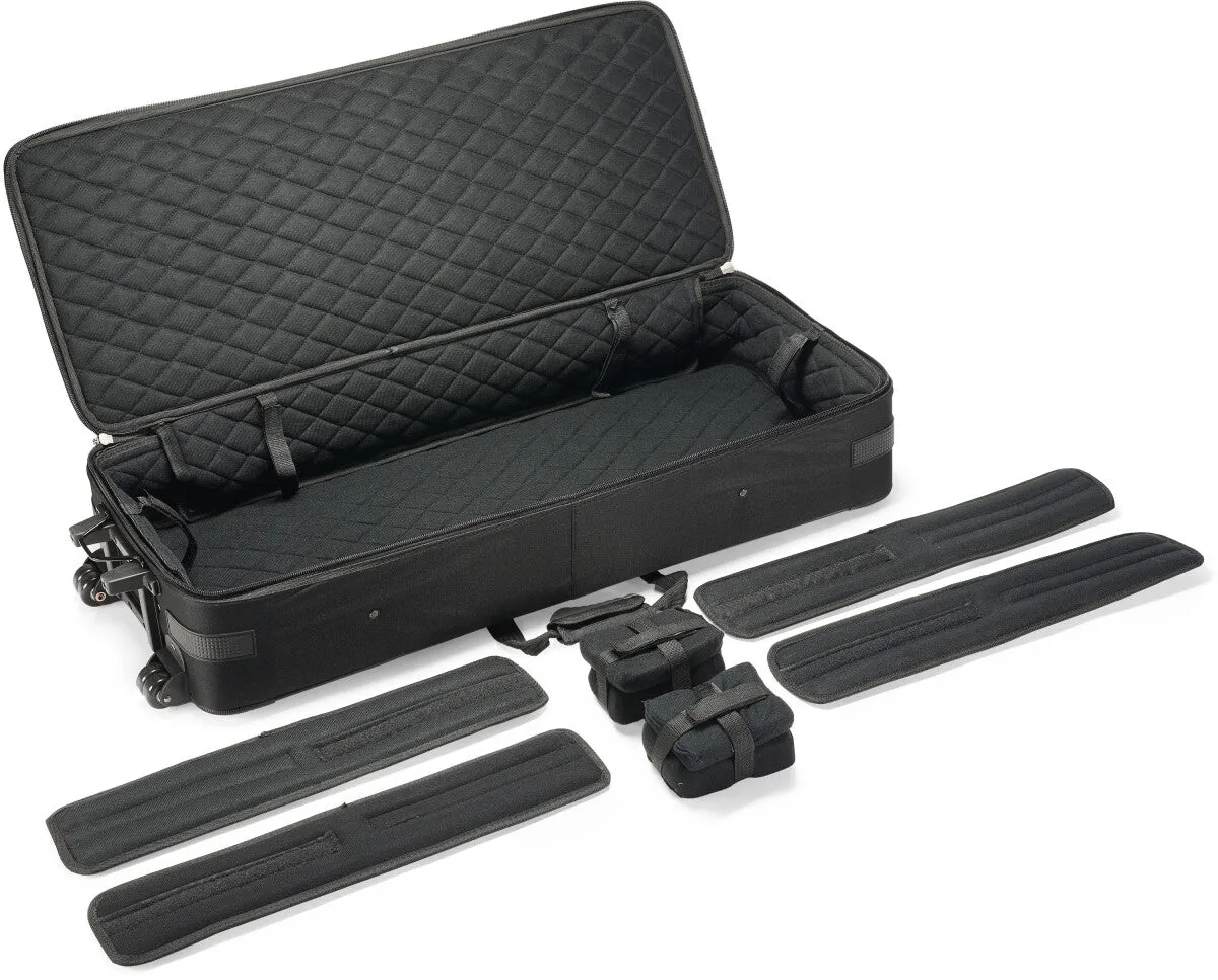 Stagg KTC-115 Keyboard Case with Wheels (fits up to 111 x 49 x 18 cm)
