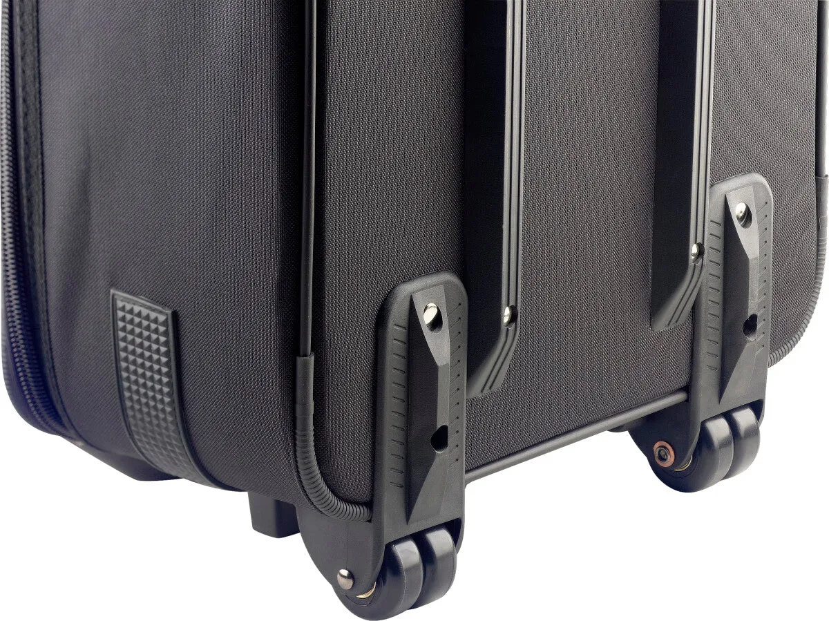 Stagg KTC-115 Keyboard Case with Wheels (fits up to 111 x 49 x 18 cm)