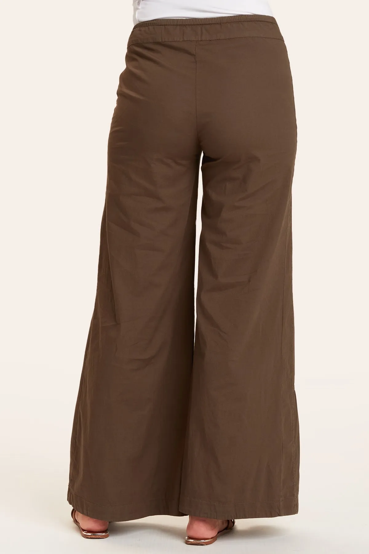 Terraced Wide Leg Pant