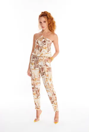 Tulum Print Jumpsuit