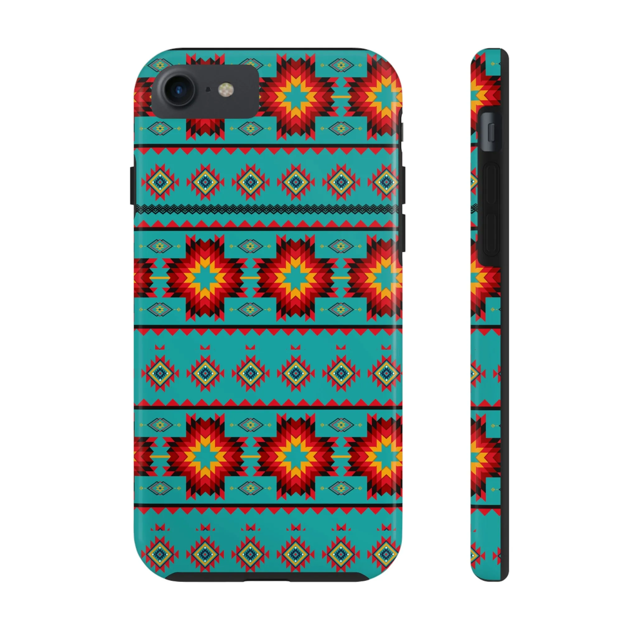 Turquoise Aztec Flexi Case