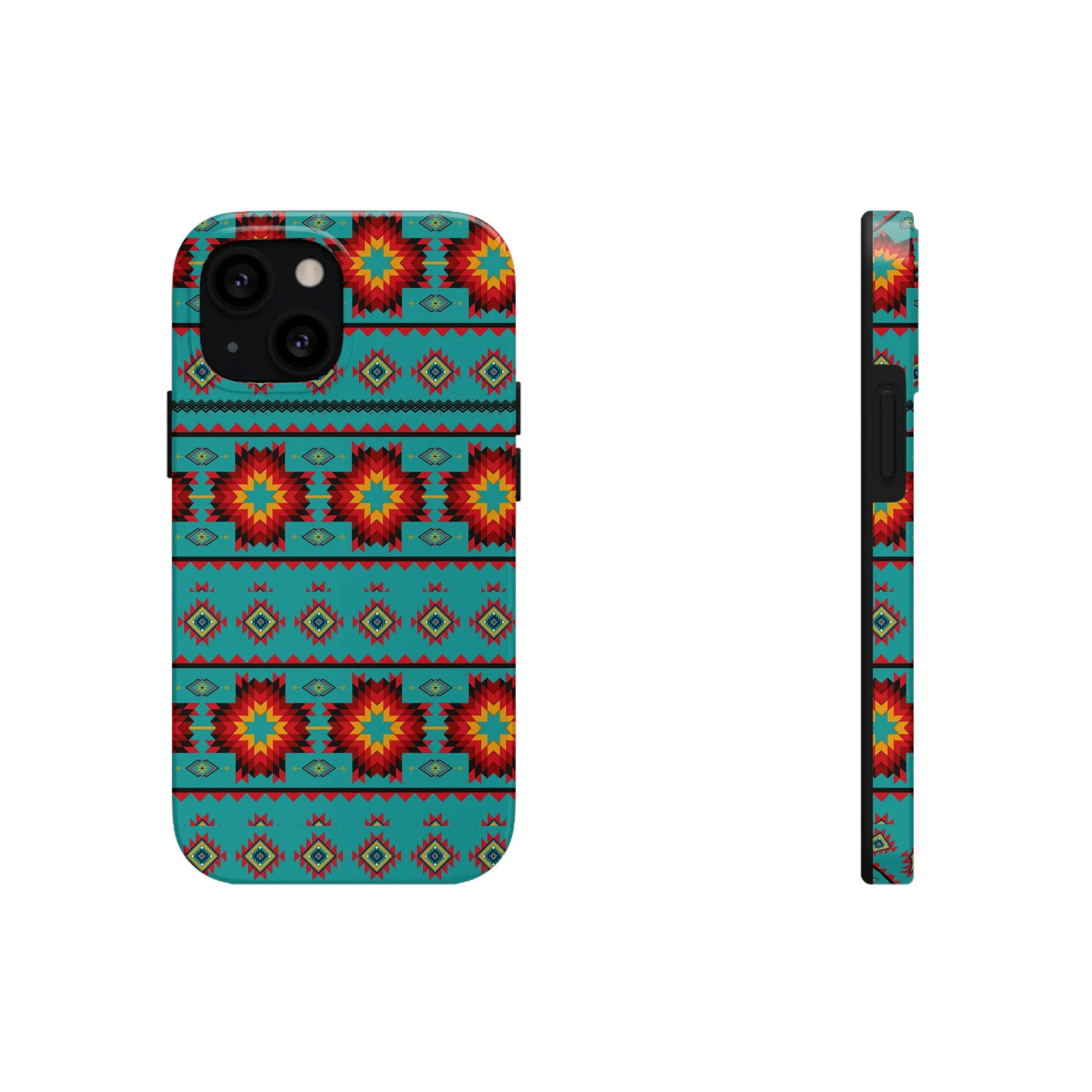 Turquoise Aztec Flexi Case