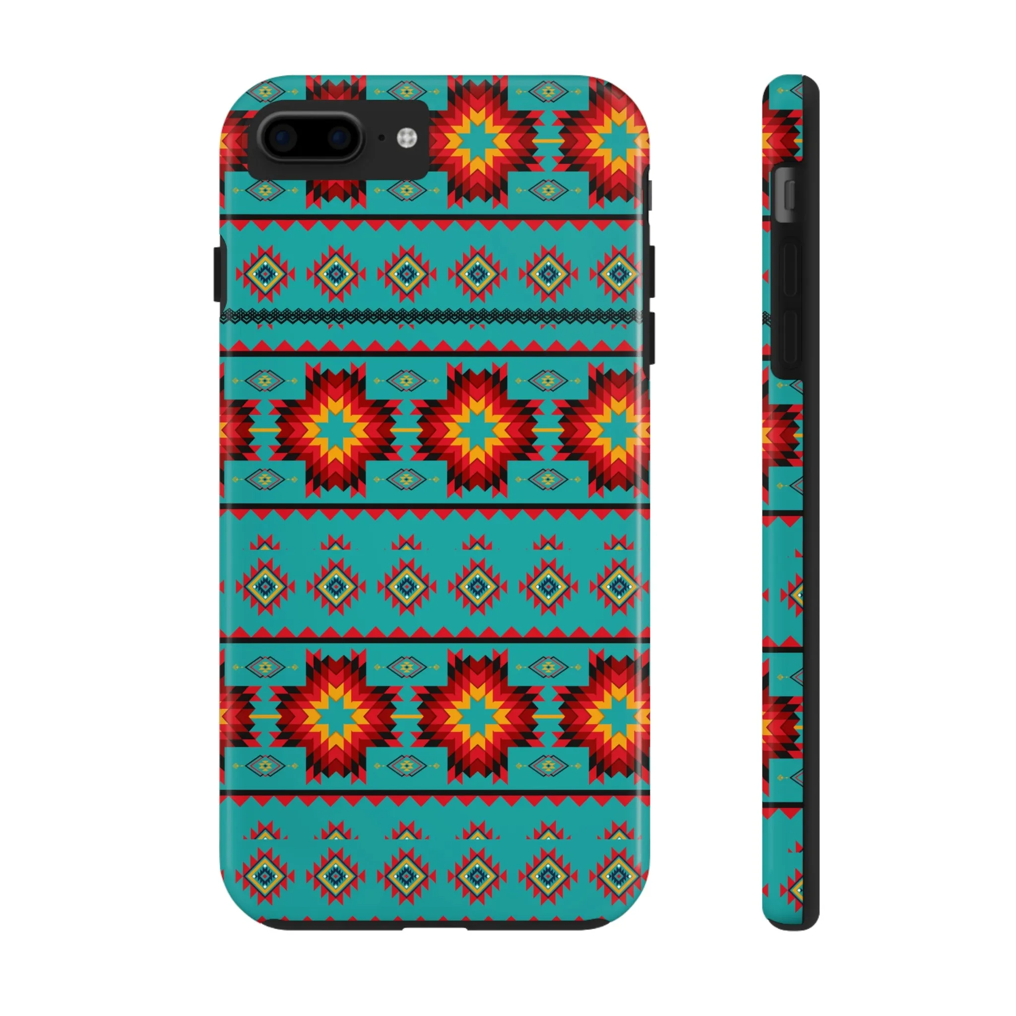 Turquoise Aztec Flexi Case