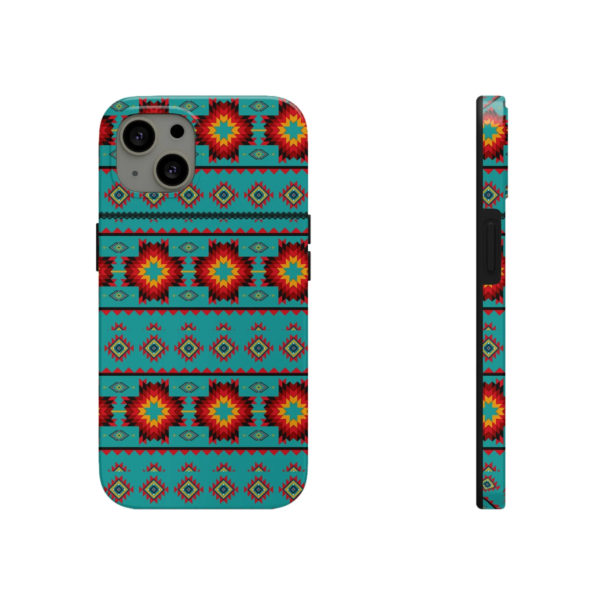 Turquoise Aztec Flexi Case