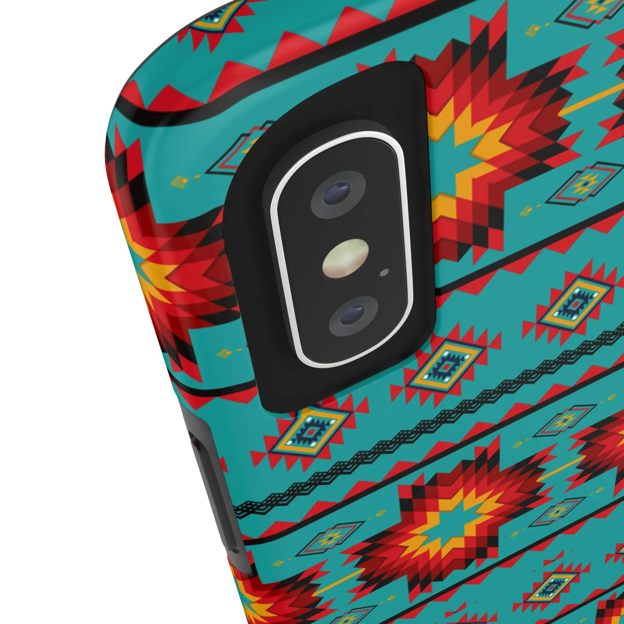 Turquoise Aztec Flexi Case