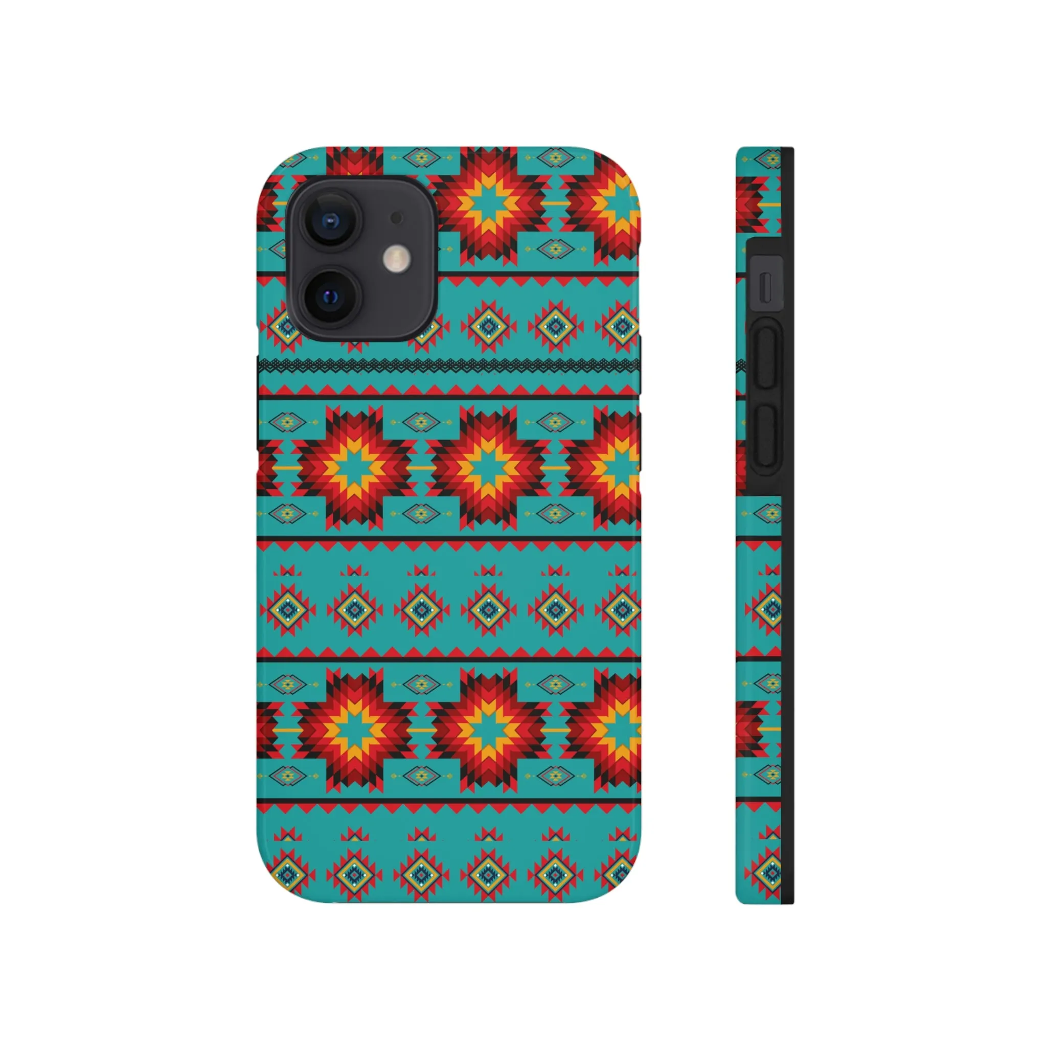 Turquoise Aztec Flexi Case
