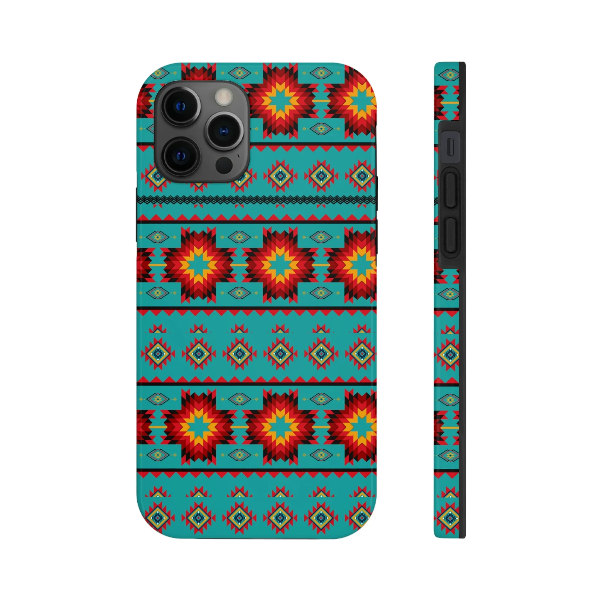 Turquoise Aztec Flexi Case