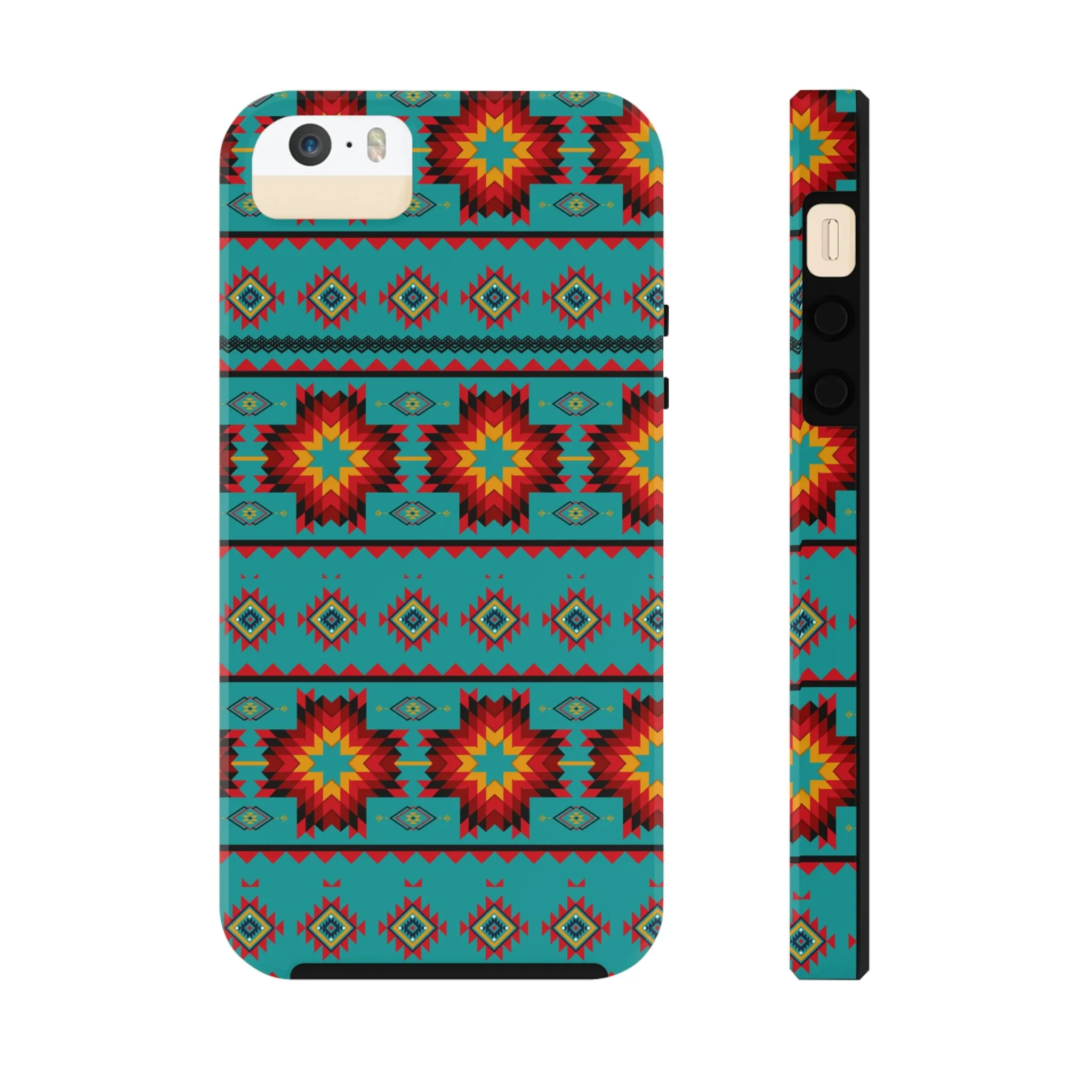 Turquoise Aztec Flexi Case