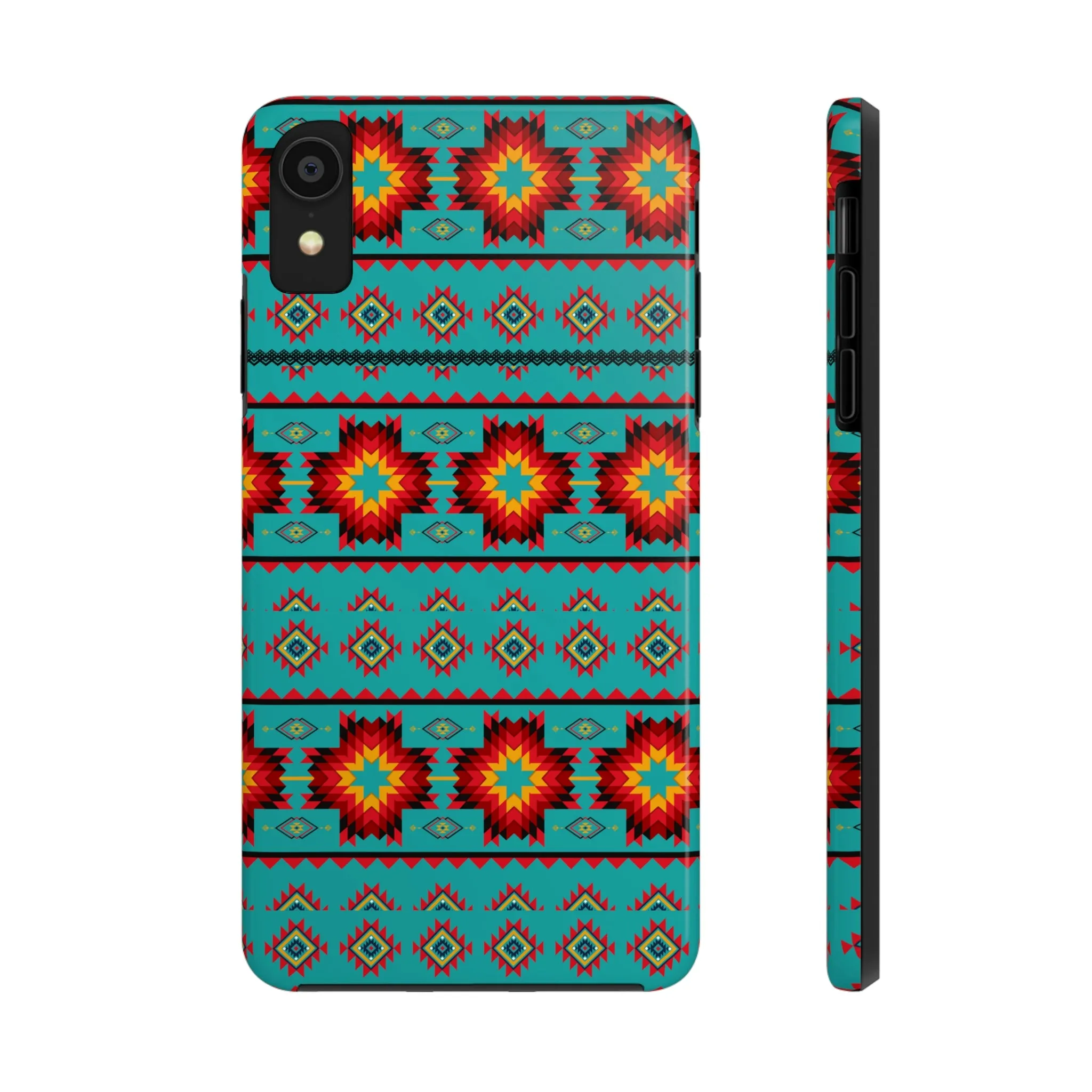 Turquoise Aztec Flexi Case