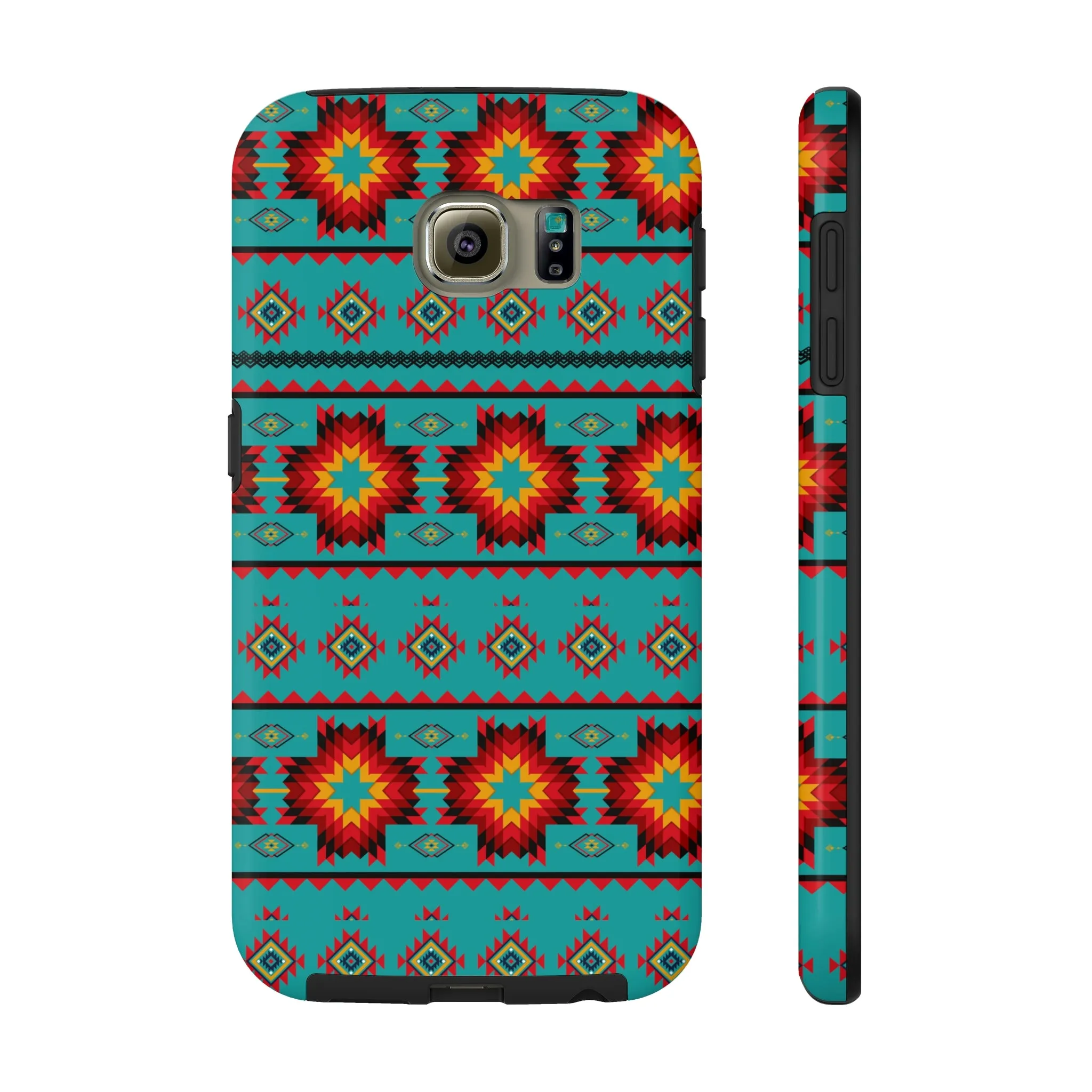 Turquoise Aztec Flexi Case
