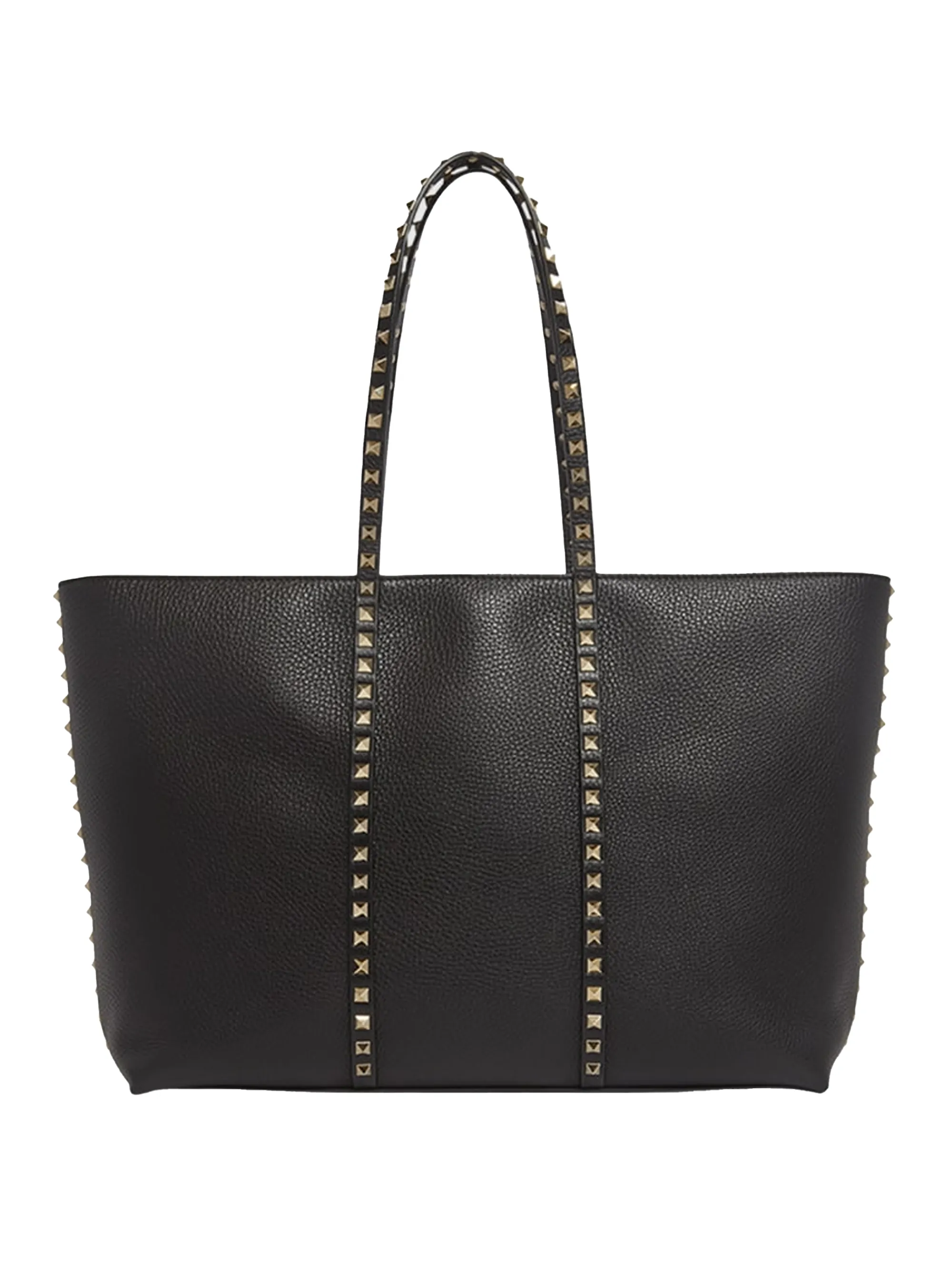 Valentino Rockstuds Leather Tote Bag