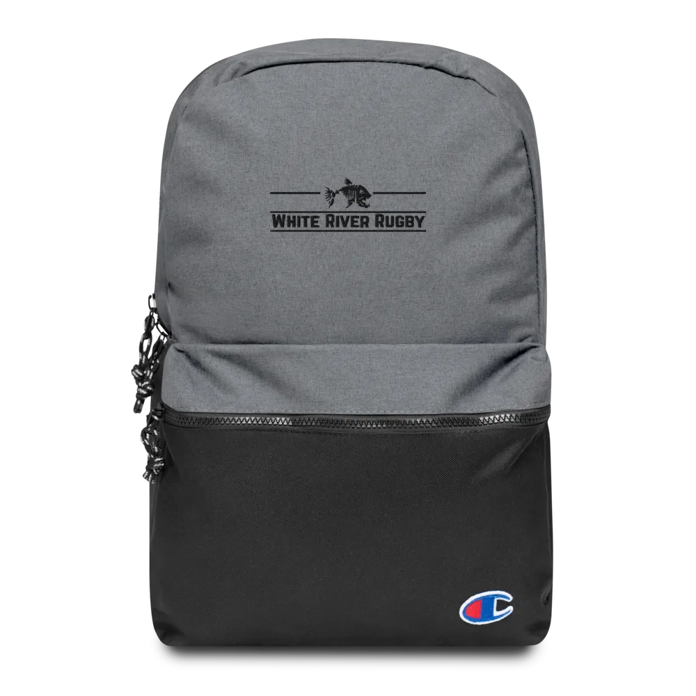 White River Embroidered Champion Backpack