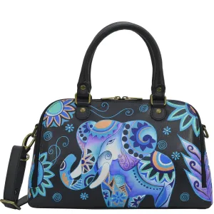 Wide Organizer Satchel - 8368