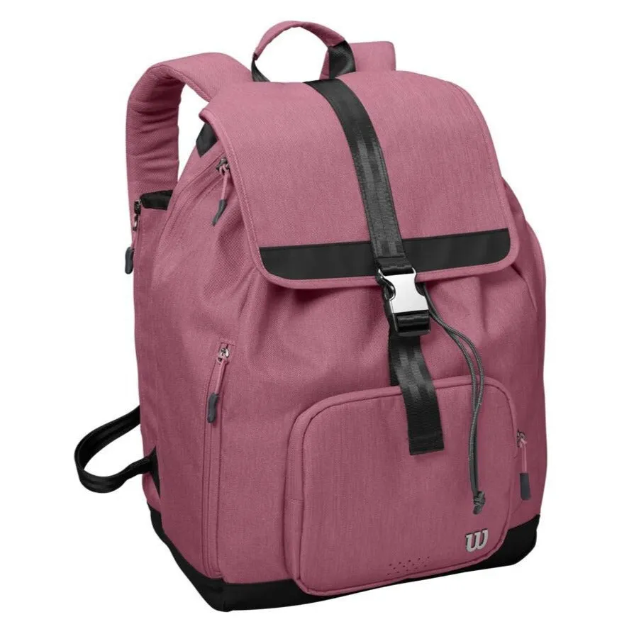 Wilson Women's Foldover Backpack Racquet Bag (Pink)