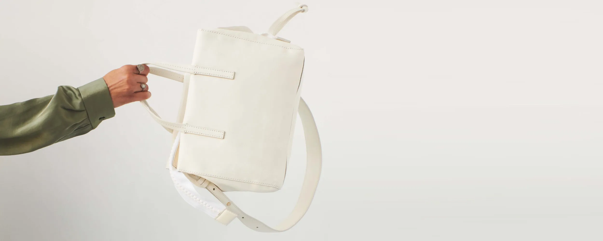 Your Handle - Khaki White